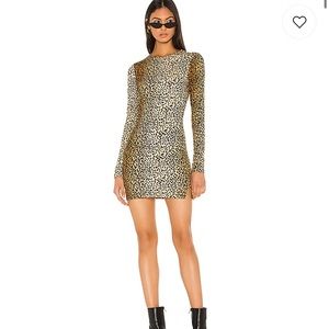 Superdown stella jersey mini dress